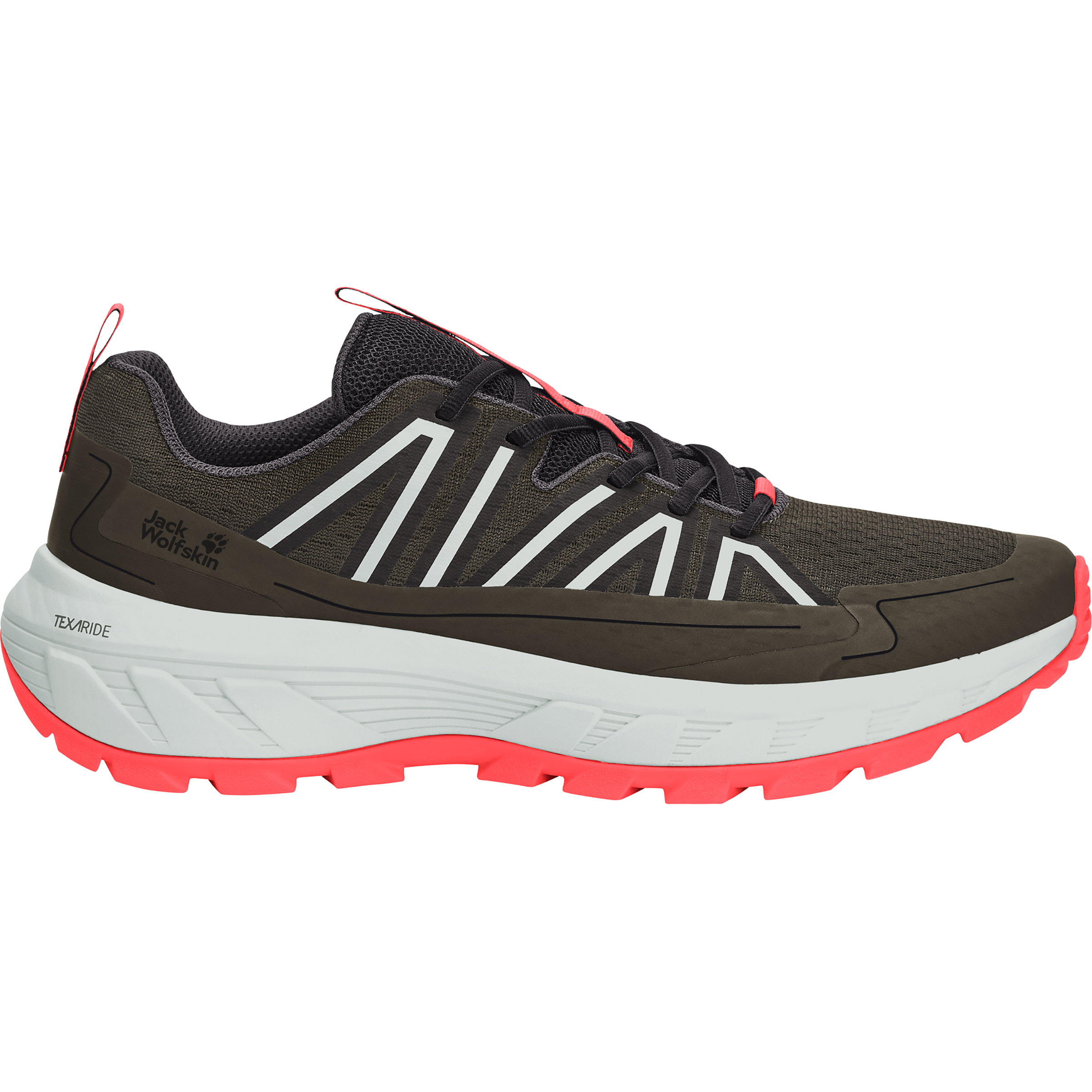 Jack Wolfskin Wild Hike Low Herren Zustiegsschuhe schwarz Größe 39.5 Trekking Atmungsaktiv
