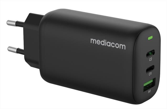 Mediacom Caricatore Rapido Usb-c Per Notebook 65w Md-a140-black