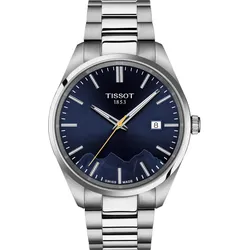 Tissot T-Classic PR100 Jungfrauenbahn Edition 40mm T150.410.11.041.02 - Gravur des Jungfrau-Gebirgszugs,blau,silber - 40mm