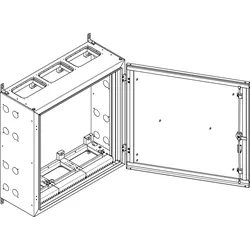 ABN NT35E Wandgehäuse geerdet IP55 BxHxT: 840x840x340mm