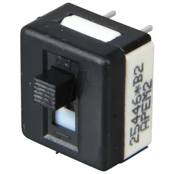 SS 25446 NH - Schiebeschalter, gerade, RM5,08 - 2x Ein - Ein