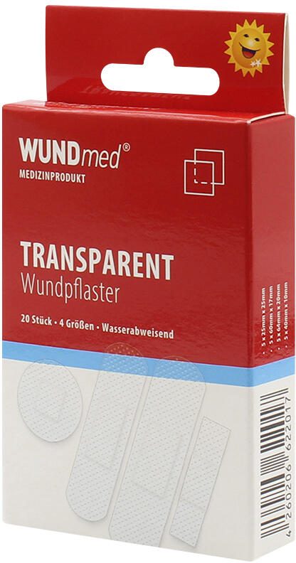 WUNDmed® Pflaster transparent 20 St. 02-042