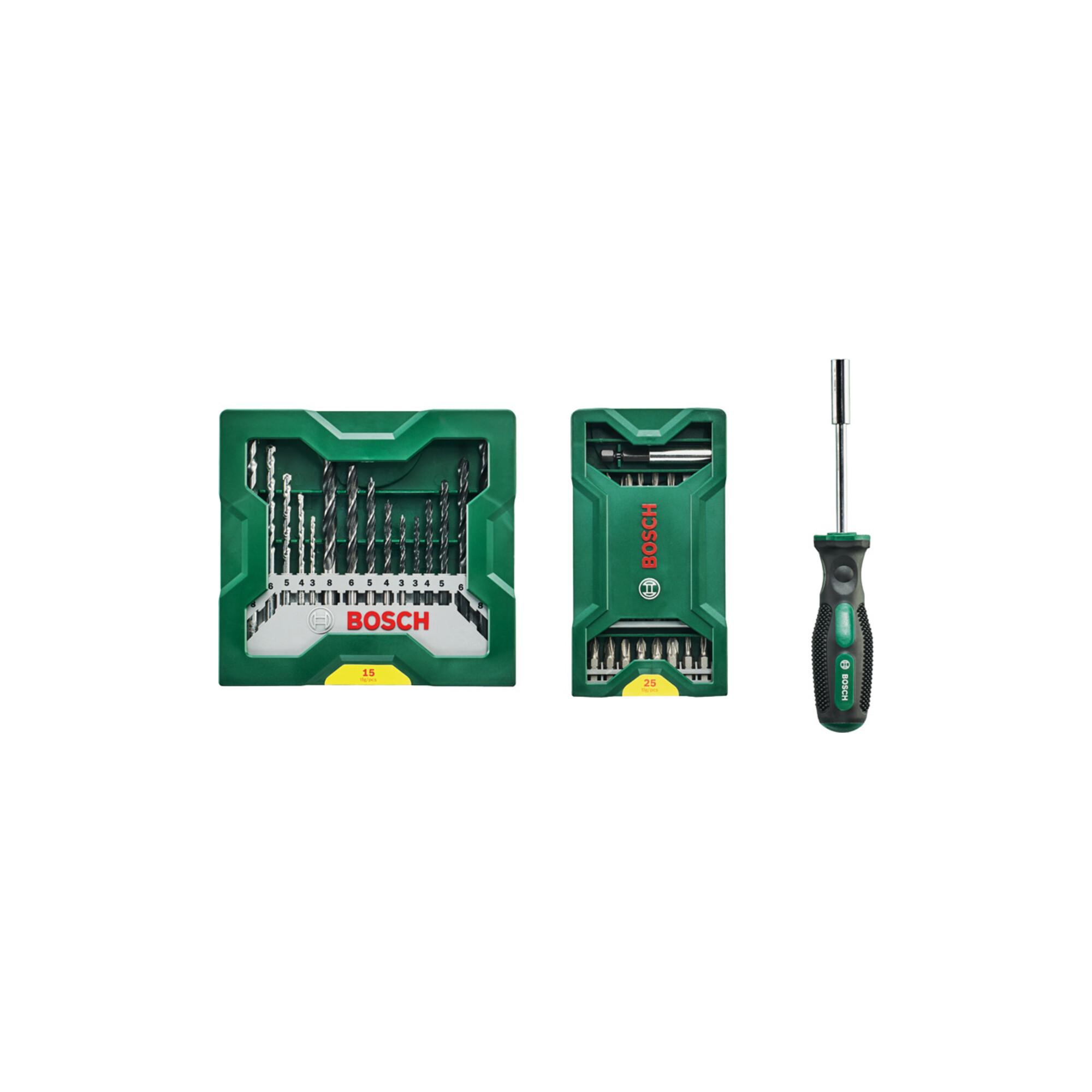 BOSCH 25+15+1 Mini-X-Line Set plus Griff (2607017655)