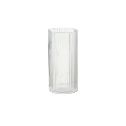 HOME STORY Vase   ¦ transparent/klar ¦ Glas ¦ Maße (cm): H: 25  Ø: 12.0