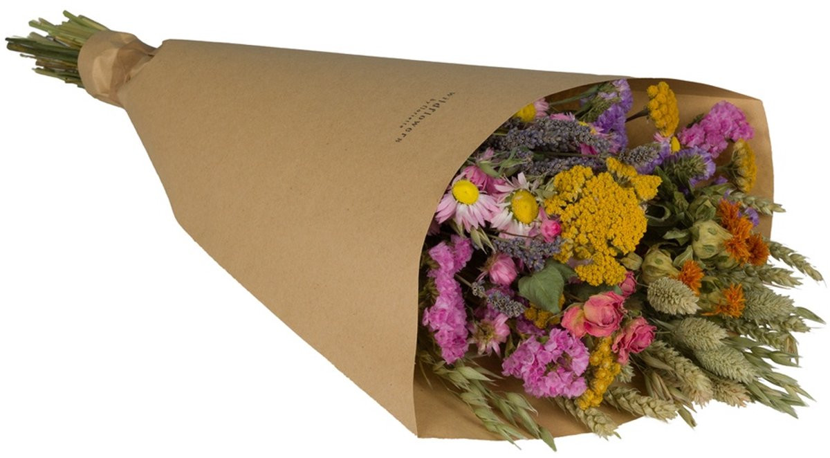 Wildflowers by Floriëtte Field Bouquet - Multi - 60 cm - Droogbloemen Boeket