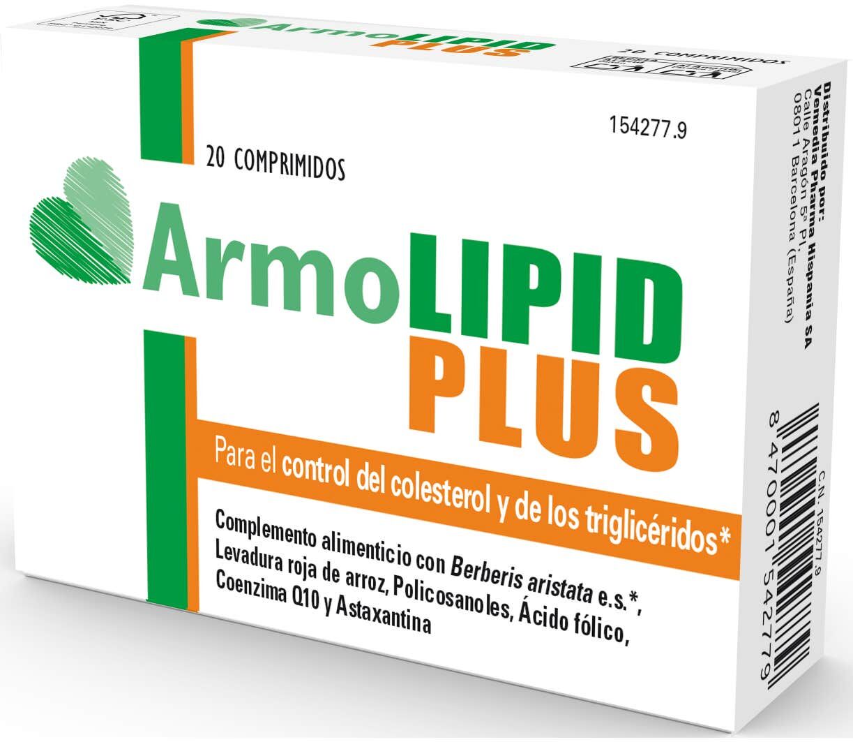 Armolipid Plus Control Colesterol 20comp