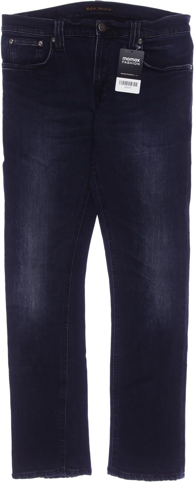 Nudie Jeans Herren Jeans, Marineblau, Gr. W29, Baumwolle - Second Hand