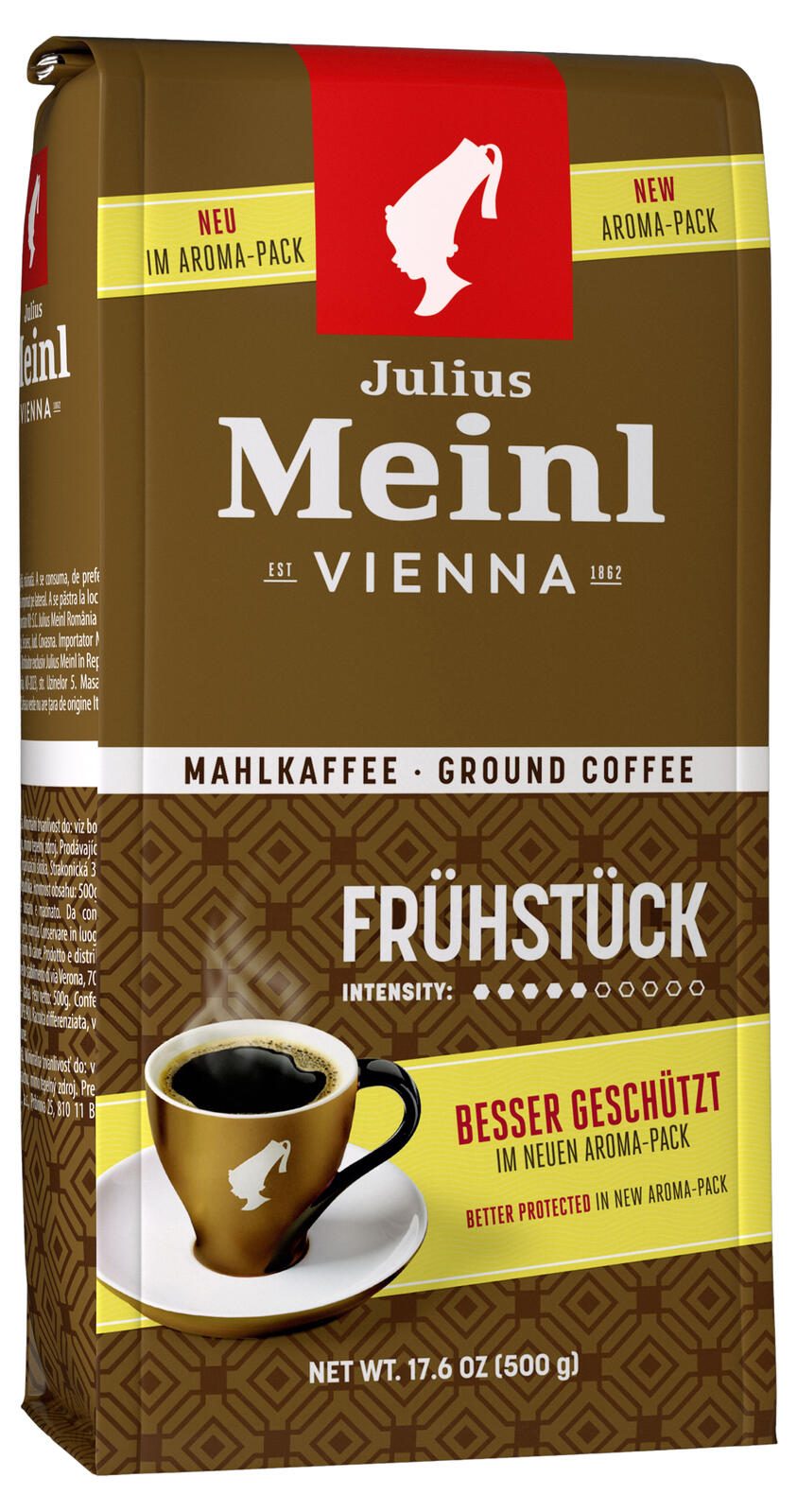 Julius Meinl Vienna Frühstück Kaffee, gemahlen 500,0 g 99113