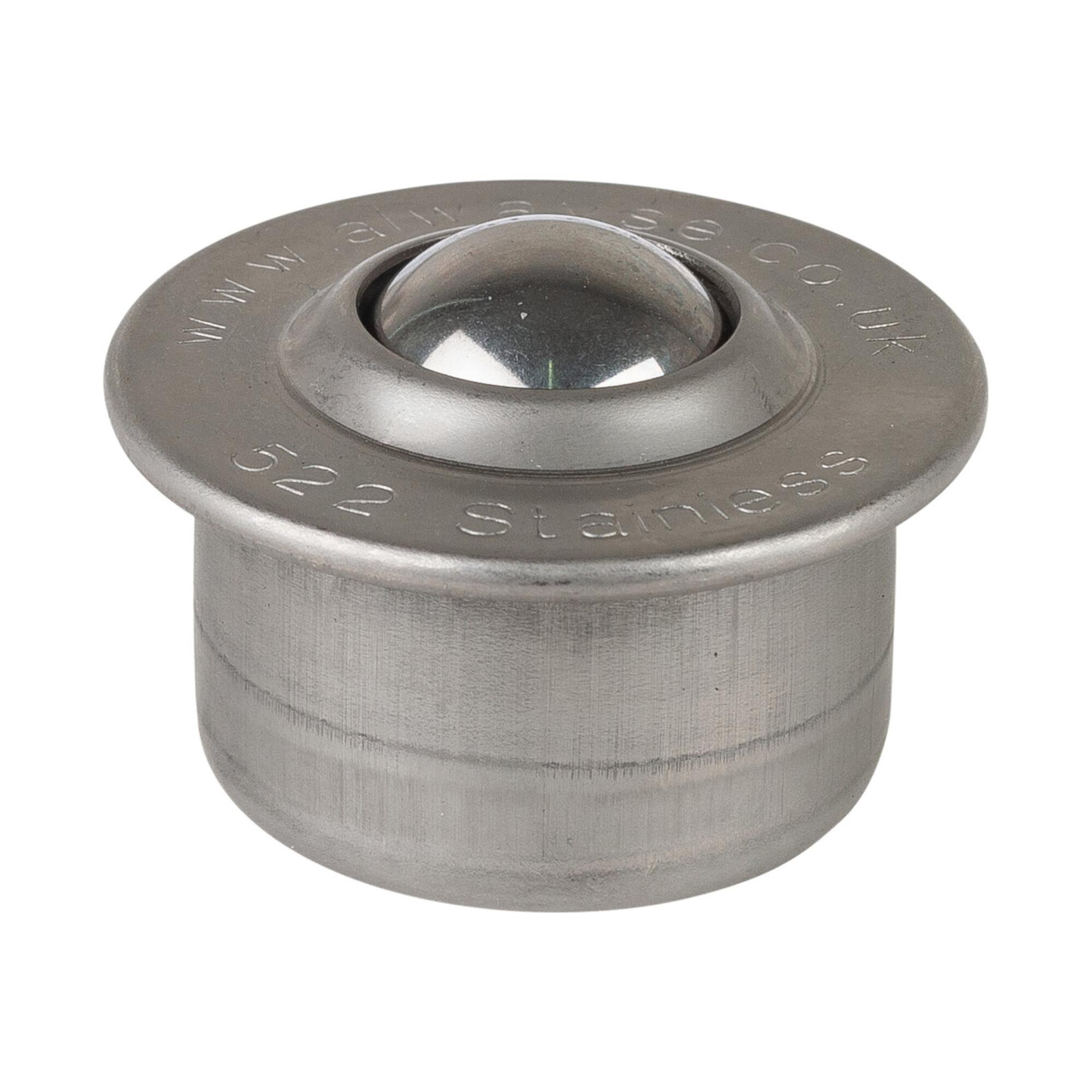BS Rollen Kugelrolle D.36mm Stahlkugel VA (E34.022)