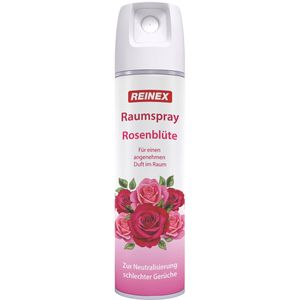 Reinex Raumduft fresh, 300 ml, Spray, geruchsneutralisierend, Rosenblüte