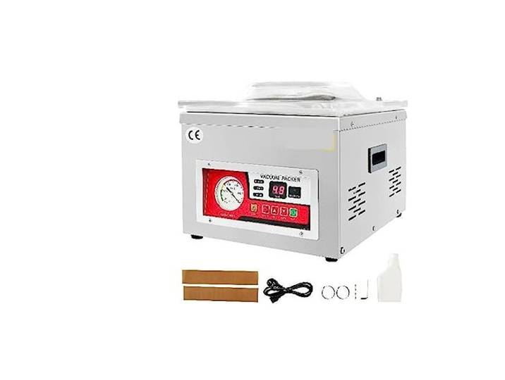 Lebensmittel-Vakuumverpackungsmaschine, kommerzielles Kammer-Vakuumiergerät DZ-260A, Küche, Fleischbeutel, Verpackung, Lebensmittelschoner, Versiegelungsmaschine Stabilität Gewährleisten