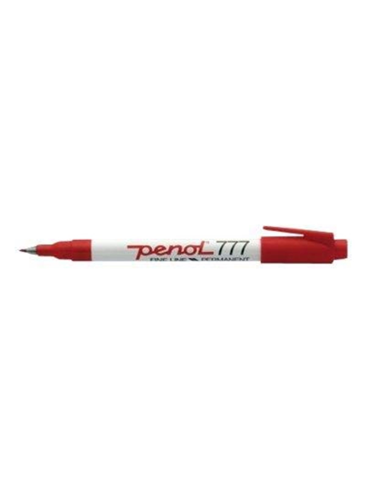 Penol marker fine point Red