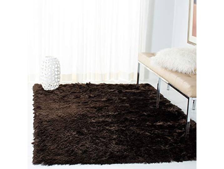 Safavieh Winnie Tapis Polyester Pile Chocolate 121 X 182 cm