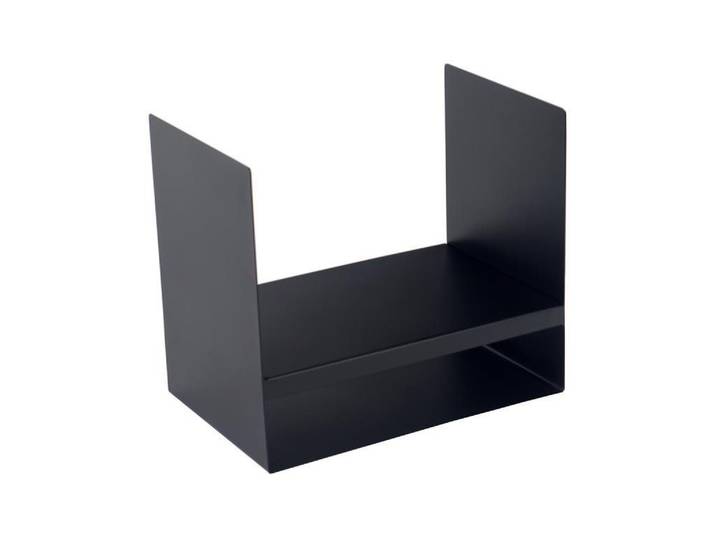 Markone Kaminholzregal Magnus R149 schwarz -, stabil, edel und praktisch, Kaminregal/Holzregal/Ofenregal