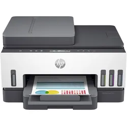 HP Smart Tank 7305 (Tintentank, Farbe), Drucker, Weiss, Grau