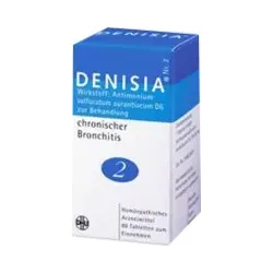 DENISIA 2 chronische Bronchitis Tabletten 80 St
