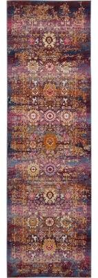 Nourison Vintage Kashan Abstract Distressed Area Rug