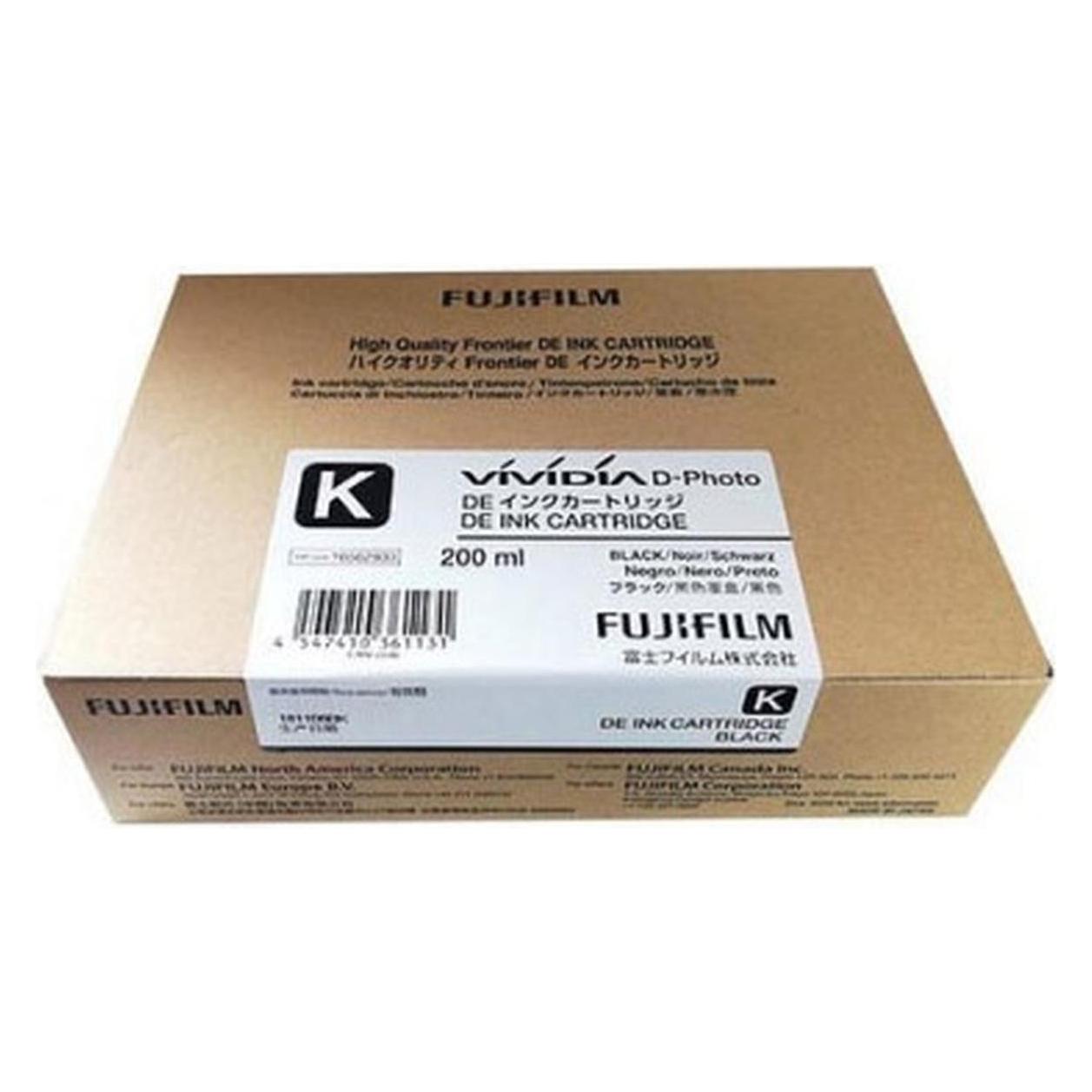 Fujifilm DE Ink Cartridge 200 ml black (BK) (16562933)