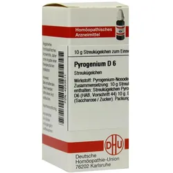 Pyrogenium D 6 Globuli 10 g