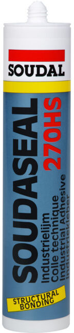 Soudal Mastic d'étanchéité Soudaseal 270HS noir 435 g/290 ml (111029)