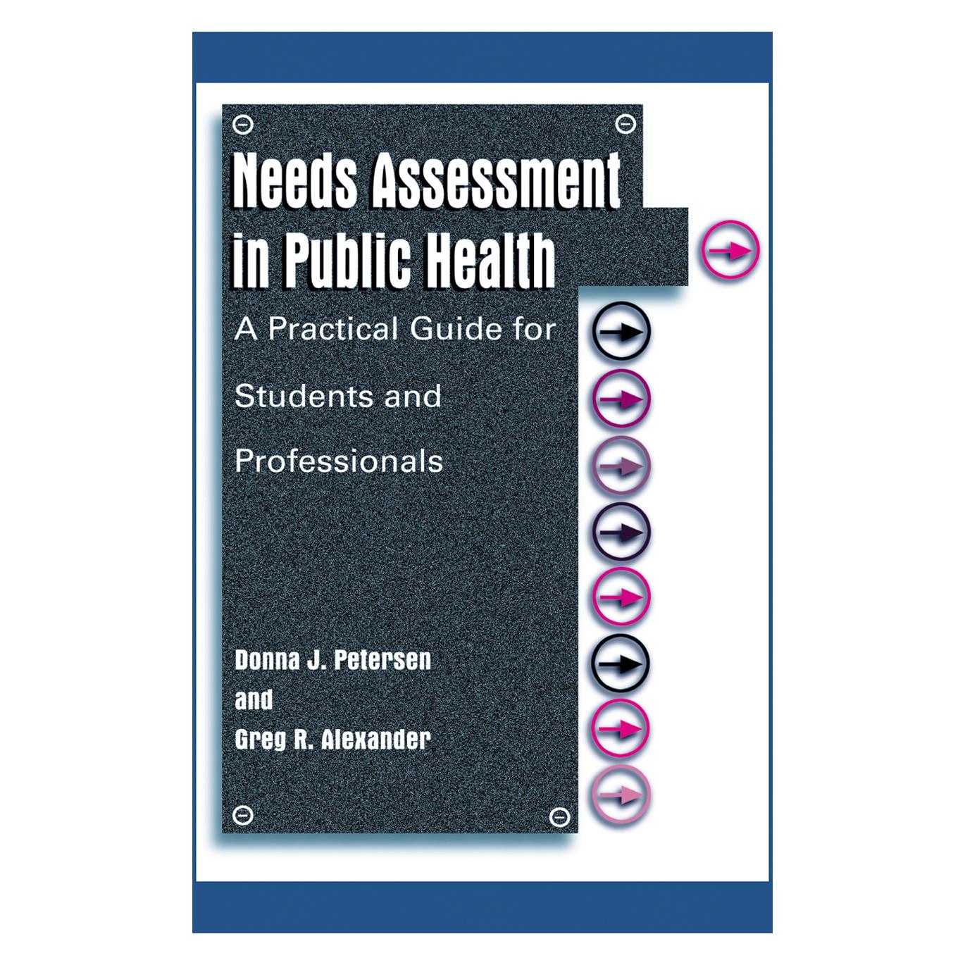 Springer Needs Assessment in Public Health (Englisch, Softcover, Donna J. Petersen, Greg R. Alexander) (55531510)