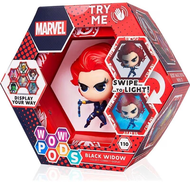 Wow Stuff Figura Pod Marvel Black Widow Talla Única Unisex