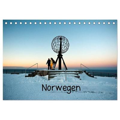 Norwegen (Tischkalender 2027 DIN A5 quer), CALVENDO Monatskalender