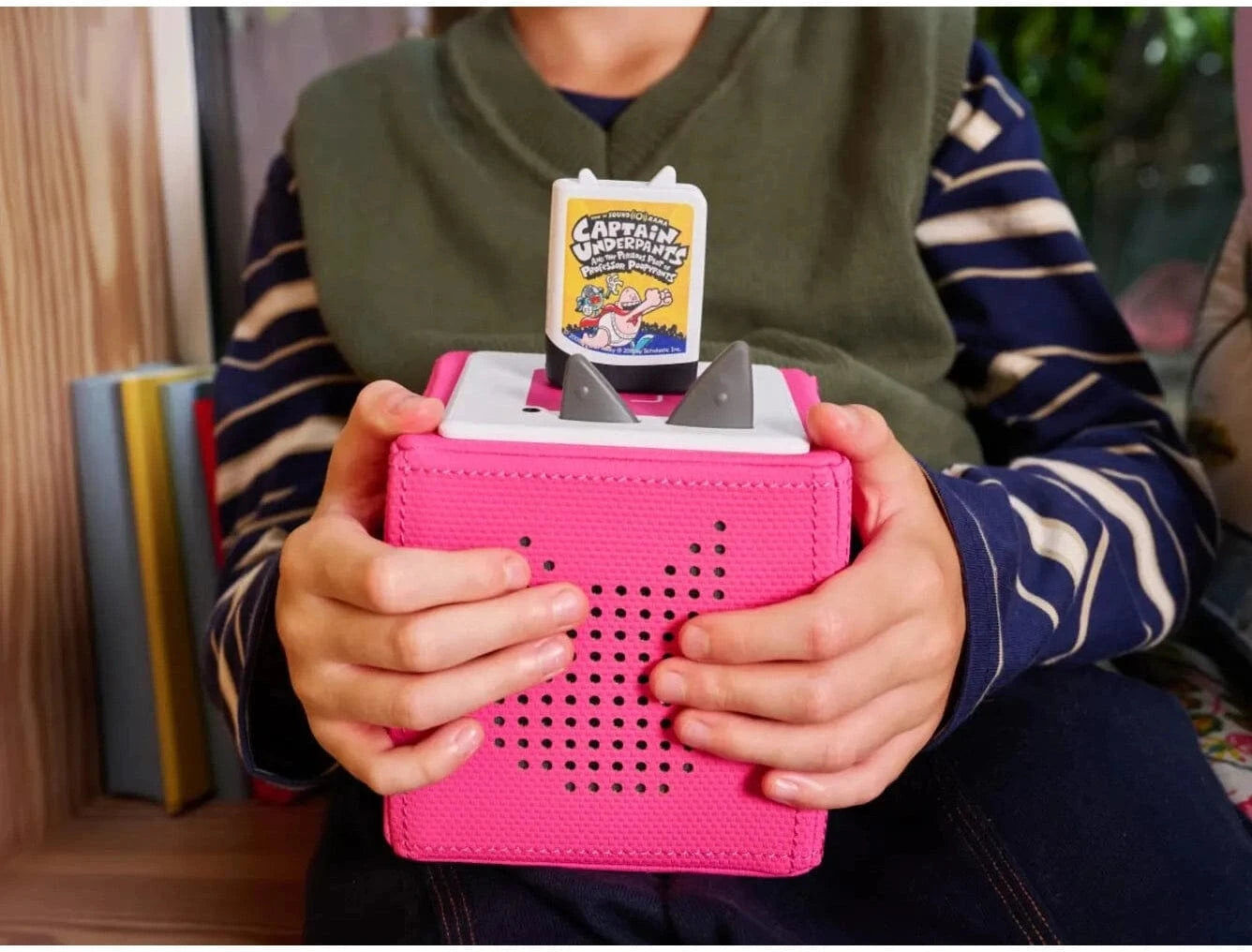 Toniebox Tonies Books – Dav Pilkey - Captain Underpants and the Perilous Plot of Professor Poopypants, Audio Story for Kids