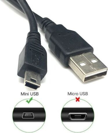 T-ProTek USB-datakabel compatibel met Garmin Zumo 340LM