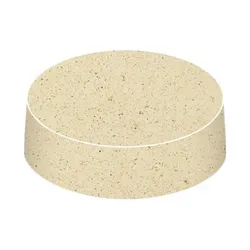 Mank Bio Caps aus Graspapier, Ø 64mm, 200 Stück - Hygieneschutz Glasabdeckung Trinkschutz