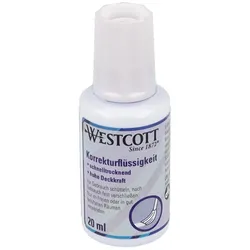 WESTCOTT Korrekturflüssigkeit 20,0 ml