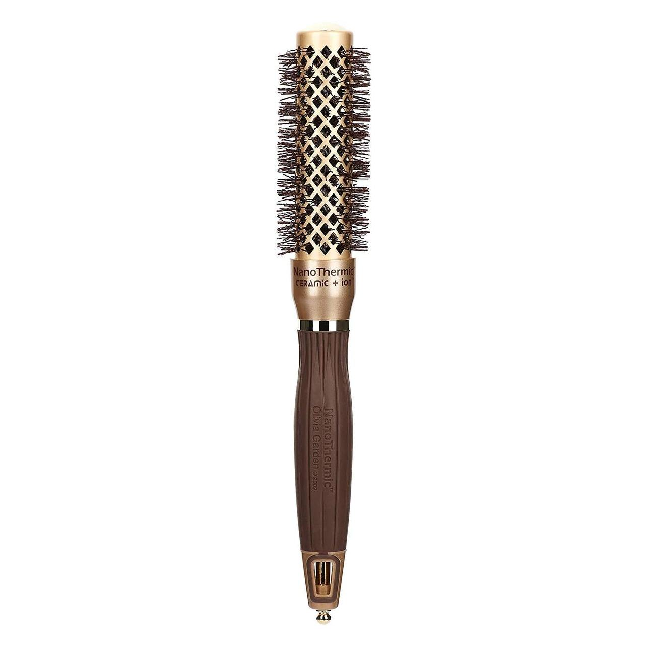 Olivia Garden Nano Thermic Ceramic Ion Brush 1 Inch (703239)