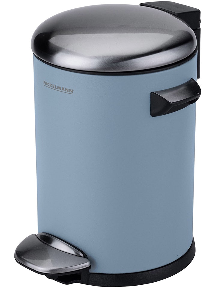 Fackelmann Pedal-Abfallsammler "Paris" in Blau - 3 l - onesize