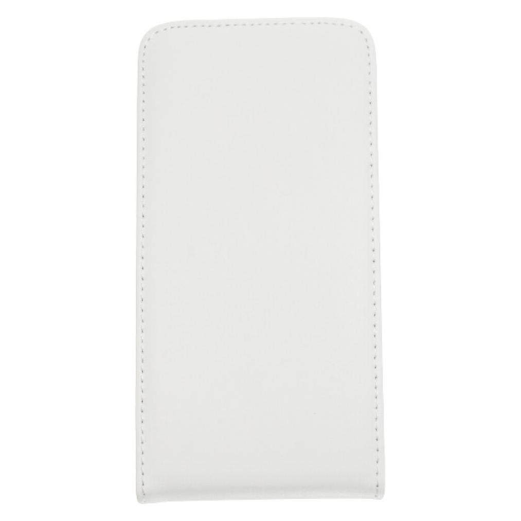 OEM Slim Leather Flip Case Galaxy Alpha G850 - White (Samsung Galaxy Alpha) (25440199)