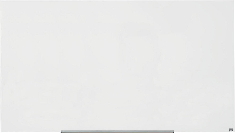 Glas-Whiteboard WIDESCREEN, rahmenlos, 85'' - BxH 1883 x 1059 mm, weiß nobo