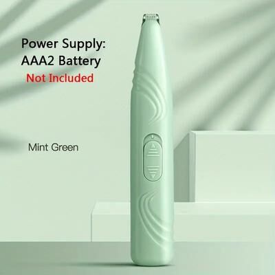 Multisell Products Hub Electric Pet Shaver Clipper For Cats And Dogs, Shave Foot Hair, Buttocks & Eyes Hair green