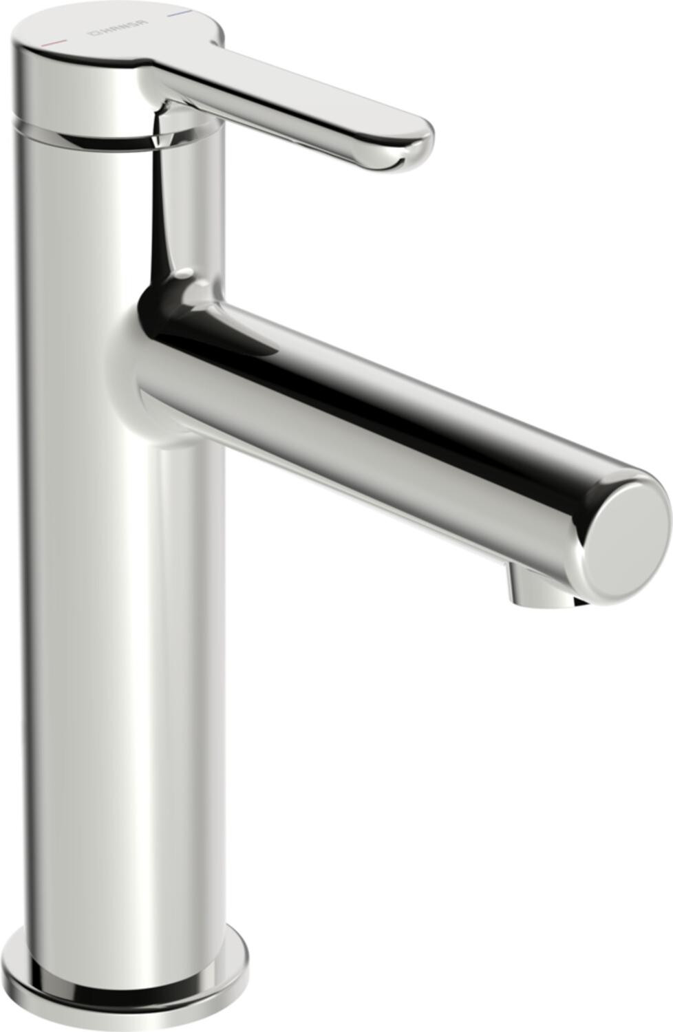 Hansa HANSADESIGNO Style wastafelkraan met waterbesparende functie, chroom, uitloop 125 mm, DN15