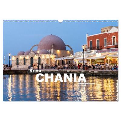 Kreta - Chania (Wandkalender 2027 DIN A3 quer), CALVENDO Monatskalender