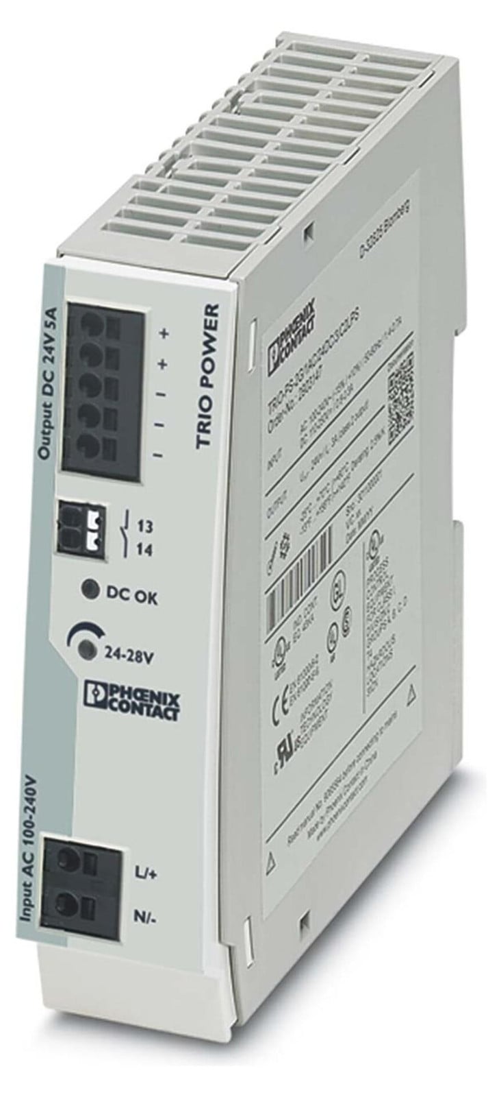 Phoenix Contact Phoenix 2903148 TRIO-PS-2G/1AC/24DC/5 Stroomvoorziening