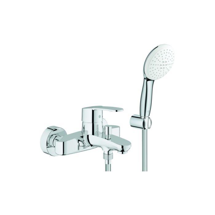 Grohe Eurostyle Cosmopolitan Wannenarmatur 25275002 25275_2 mit Wandhalterset, chrom