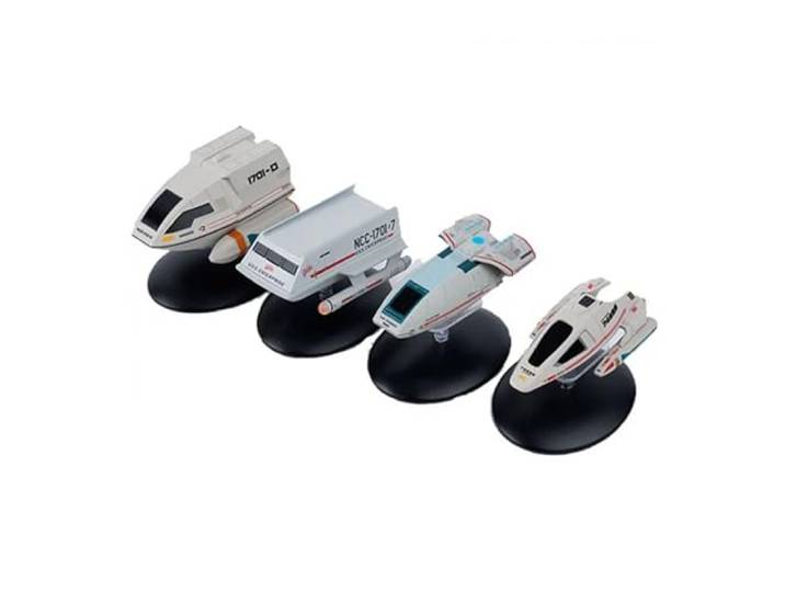 Eaglemoss Collections Star Trek Shuttlecraft Set 1 - Officiële Starships Collection, Collectable Model Kit, Zwart, Voor Star Trek-fans, Mannelijk, Modelset
