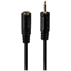 LINDY 35698 Premium Klinke Audio Adapter [1x Klinkenstecker 2.5 mm - 1x Klinkenbuchse 3.5 mm] Schwarz