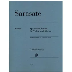 Spanische Tänze für Violine und Klavier, Sachbücher von Ingolf Turban, Pablo de Sarasate, Peter Jost