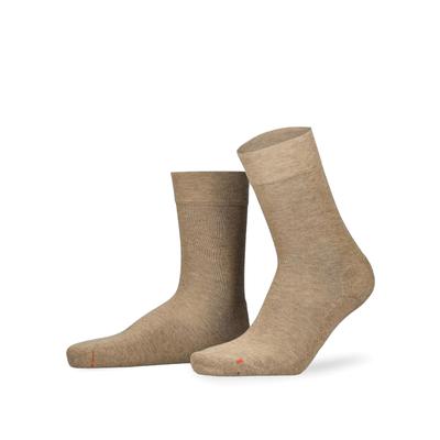 Socken HUDSON "AIR PLUSH", Herren, Gr. 43-46, beige (beigemeliert), Baumwollmischung, normal, Socken Socken, super weicher Laufkomfort, sportliches Design