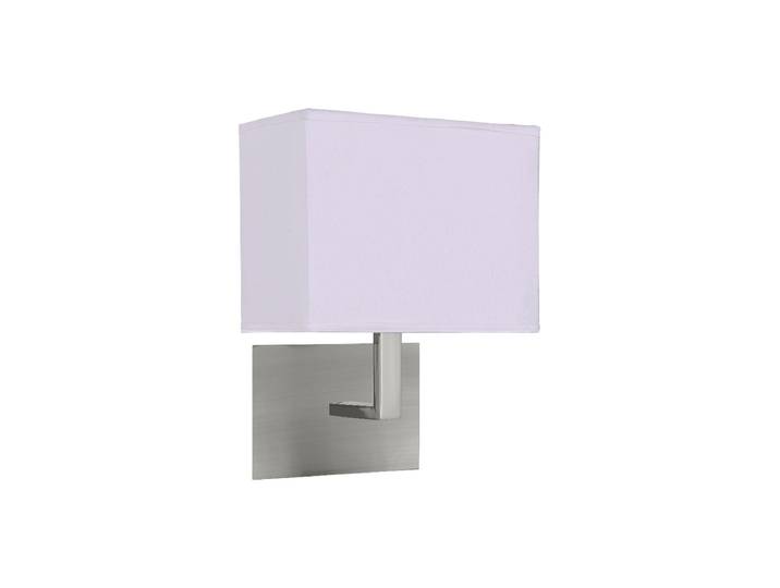 Elegante Wandlampe „Hotel“ Silber, Weiss Searchlight