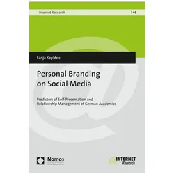 Personal Branding on Social Media, Fachbücher von Sanja Kapidzic