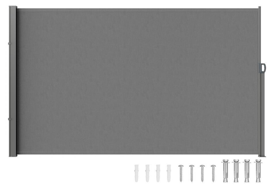 Selius Zijluifel Intrekbaar - Grijs Polyester - B/D/H: 300 x 200 cm - 180 g/m² Waterdicht Doek