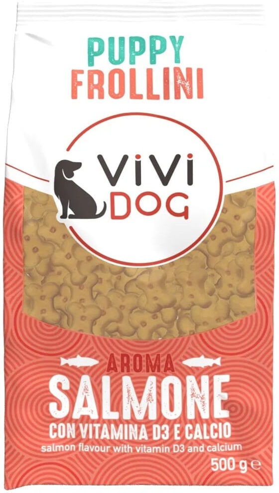 ViVi Dog Puppy Biscotti Frollini 500G KIT RISPARMIO 4X500G