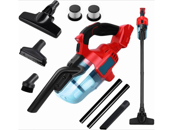 Aspirateur électrique portatif 5 en 1 avec moteur 400W aspirateur sans fil pour broche de batterie Milwaukee pour poils d'animaux domestiques, voiture
