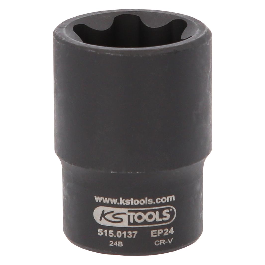KS Tools 1/2" Torx-E-Plus-Kraft-Stecknuss, EPL24 (515.0137)